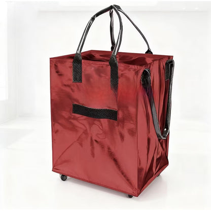 Thickened Woven Waterproof Shopping Tote Bag