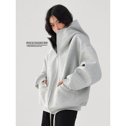 Thickeneded Sweatshirt Jacket