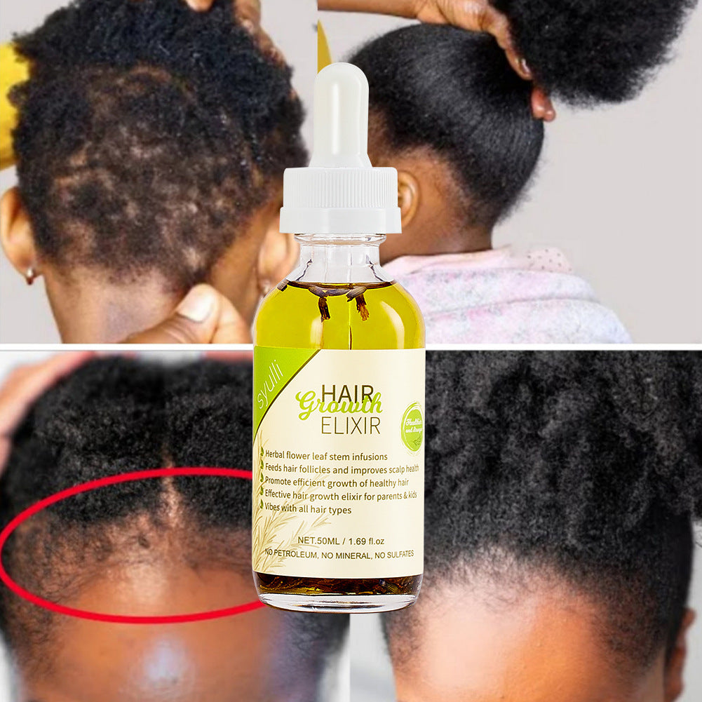Thickening hair oil