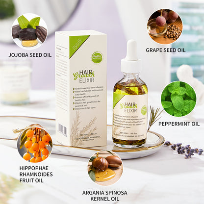 Thickening hair oil