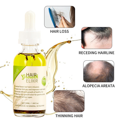 Thickening hair oil