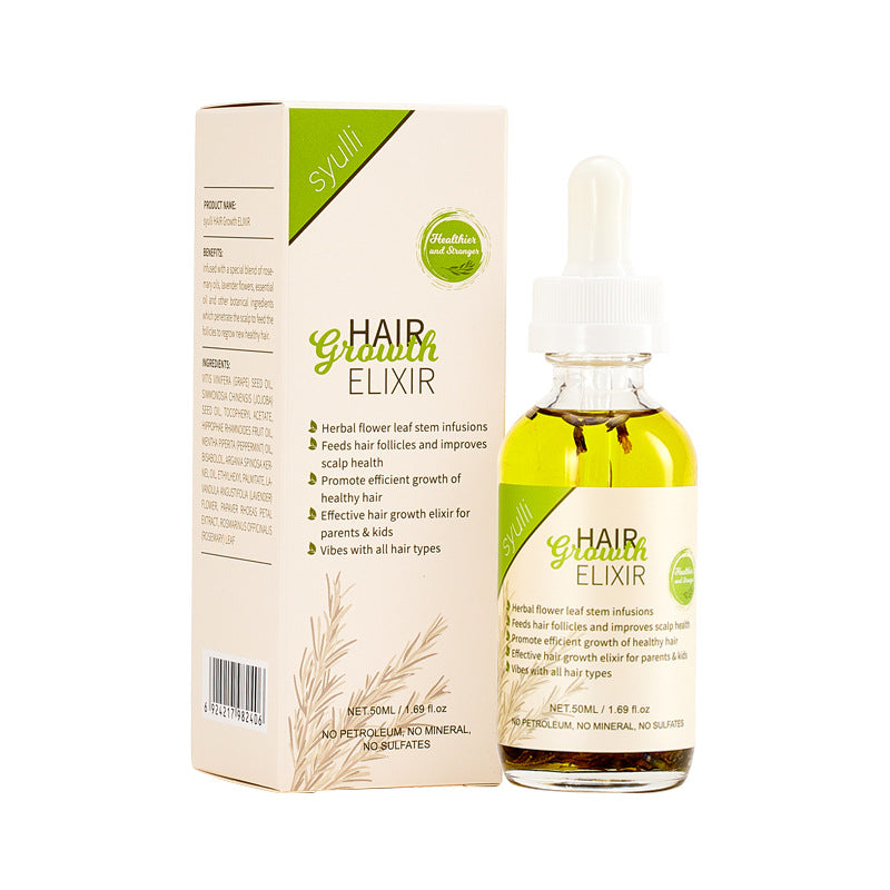 Thickening hair oil