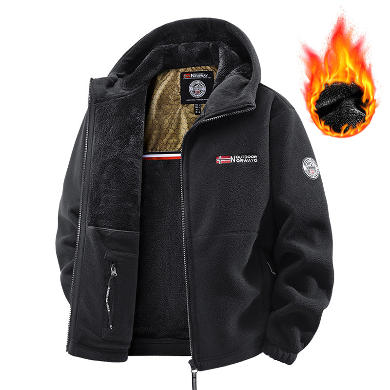 Thickly insulated jacket