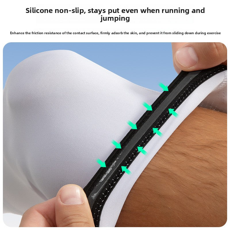 Thigh-high compression stockings