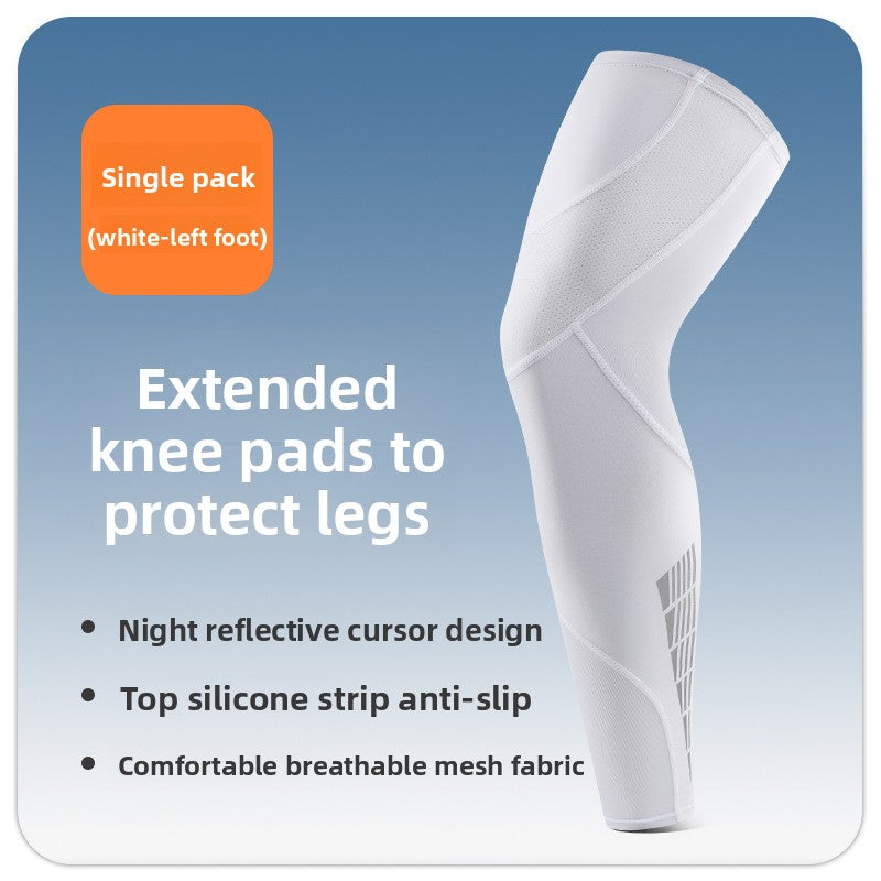 Thigh-high compression stockings