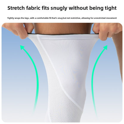 Thigh-high compression stockings