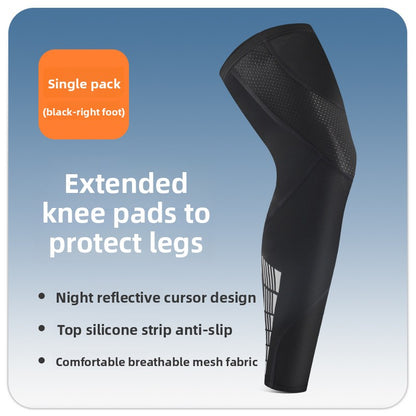 Thigh-high compression stockings