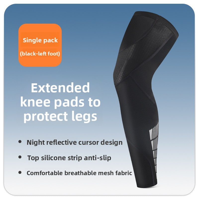 Thigh-high compression stockings