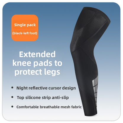 Thigh-high compression stockings