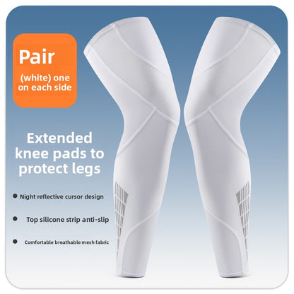 Thigh-high compression stockings