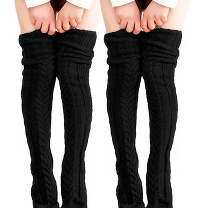 thigh-high socks