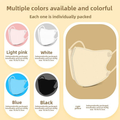 Thin 3D stereoscopic mask