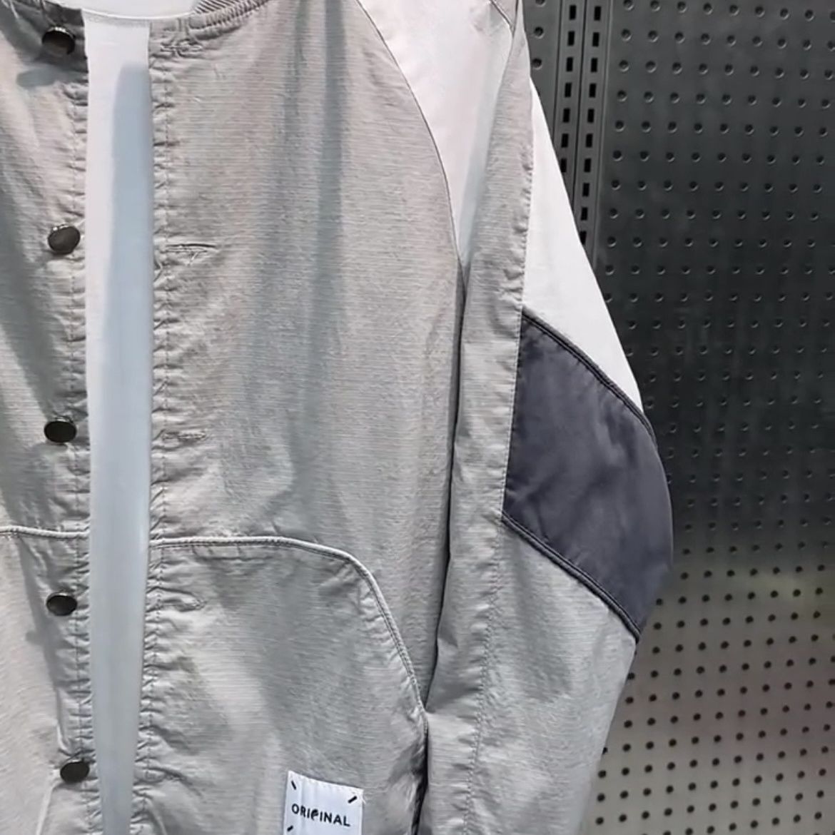 Thin Baseball Collar Jacket