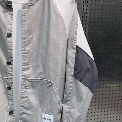 Thin Baseball Collar Jacket