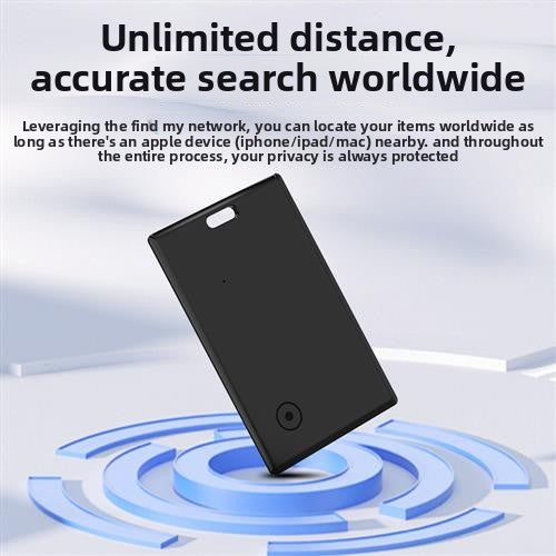 Thin Bluetooth Tracker for Apple Find My
