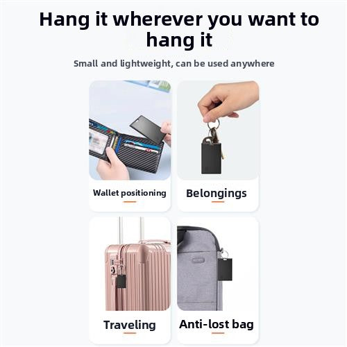 Thin Bluetooth Tracker for Apple Find My