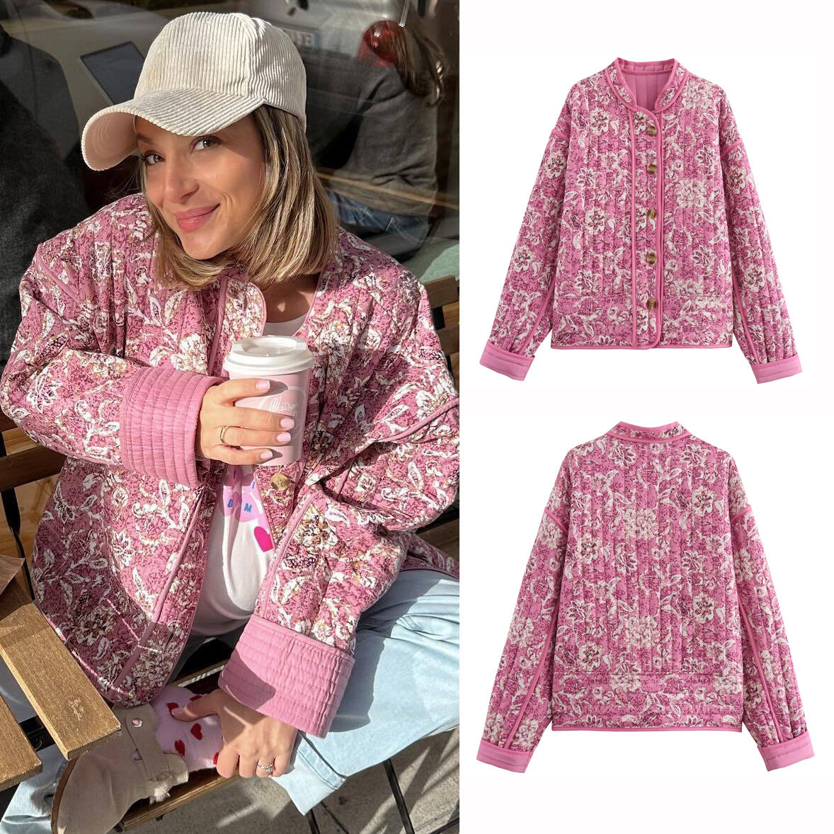Thin cotton coat