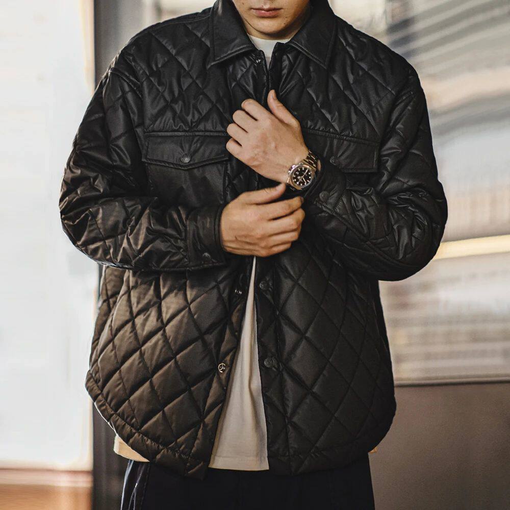 Thin cotton-padded jacket