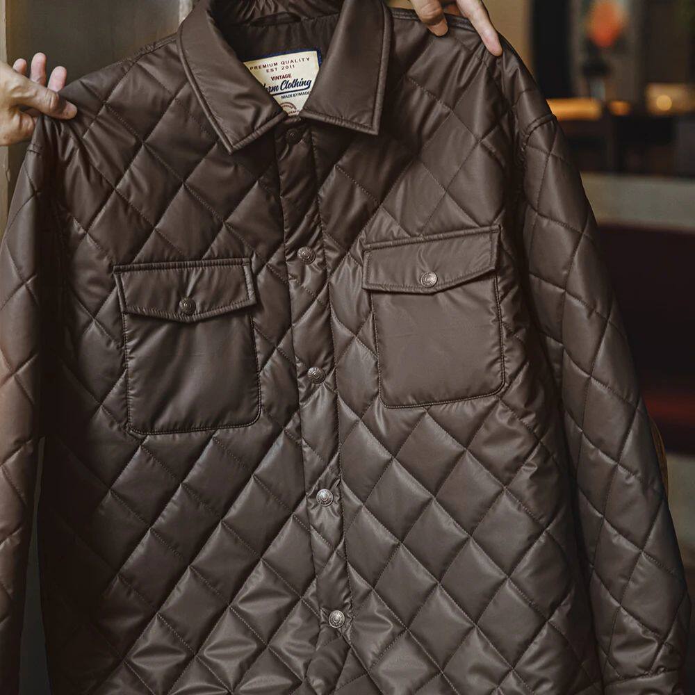 Thin cotton-padded jacket