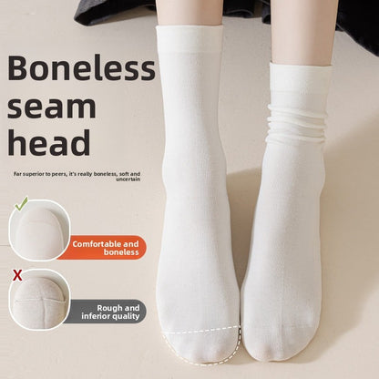 Thin cotton socks