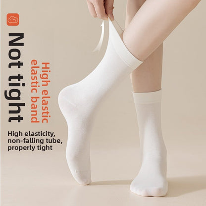 Thin cotton socks