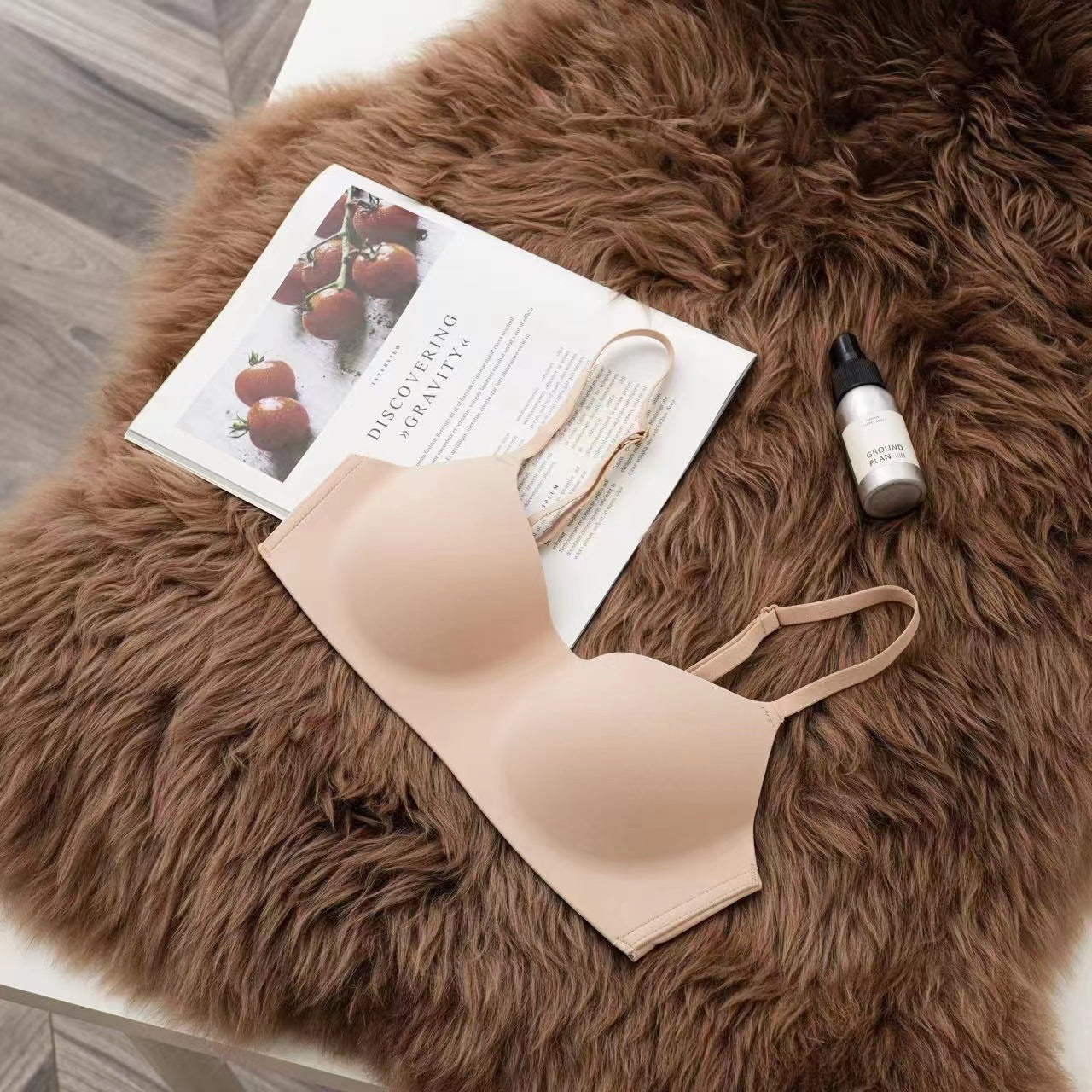 Thin Cup Seamless Push-Up Bra