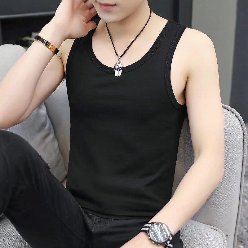 Thin ice silk vest