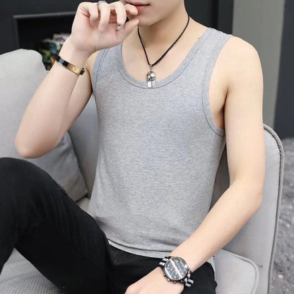 Thin ice silk vest
