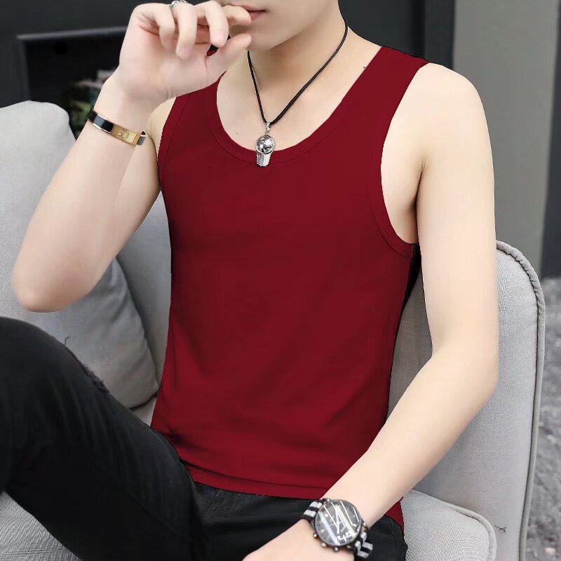 Thin ice silk vest