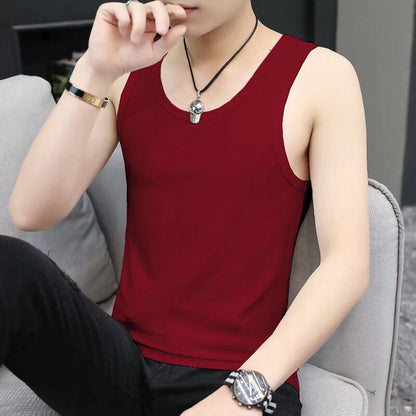 Thin ice silk vest