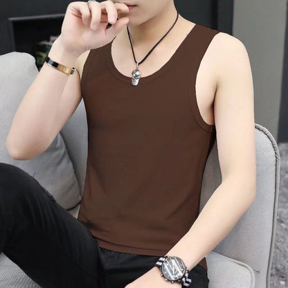 Thin ice silk vest