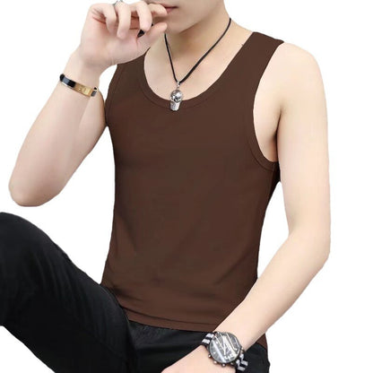 Thin ice silk vest