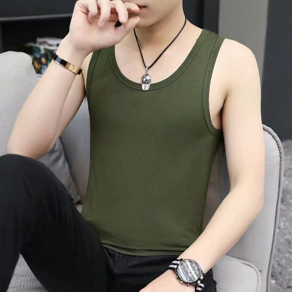 Thin ice silk vest
