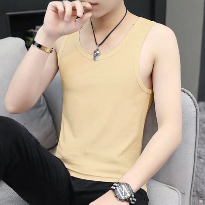 Thin ice silk vest