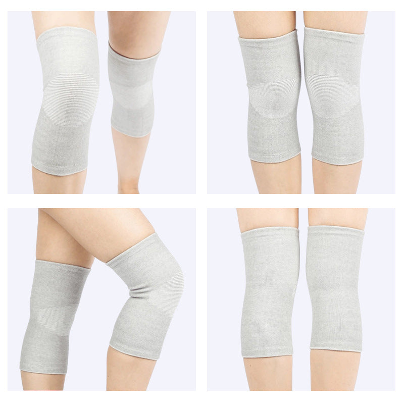 Thin knee pads four-sided bullet material wholesale outdoor basketball running knee pads fitness cycling sports knee pads