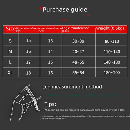 Thin knee pads four-sided bullet material wholesale outdoor basketball running knee pads fitness cycling sports knee pads