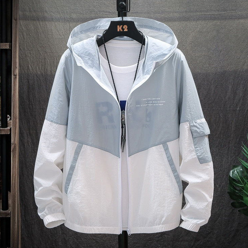 Thin-layer ice silk sun protection clothing