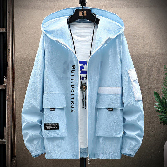 Thin-layer ice silk sun protection clothing