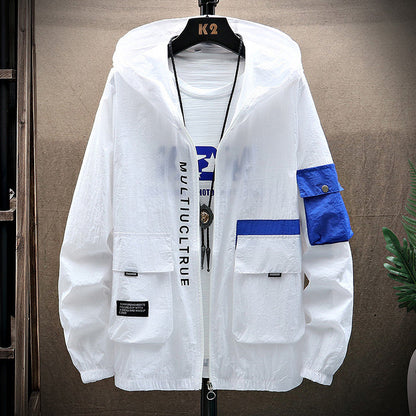 Thin-layer ice silk sun protection clothing