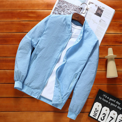 Thin-layer ice silk sun protection clothing