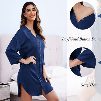 Thin Long Sleeve Womens Home Shirt