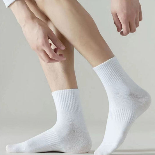 Thin mid-calf socks