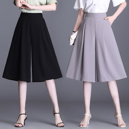 Thin Wide-Leg Pants for Women