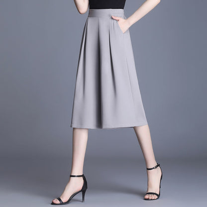 Thin Wide-Leg Pants for Women