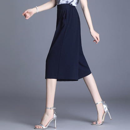 Thin Wide-Leg Pants for Women