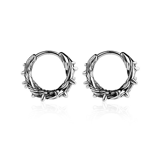Thorn Design Geometric Earrings