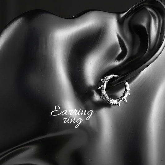Thorn Design Geometric Earrings