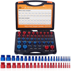 26-piece set aluminum red and blue