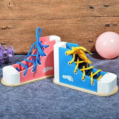 threading teaching toys