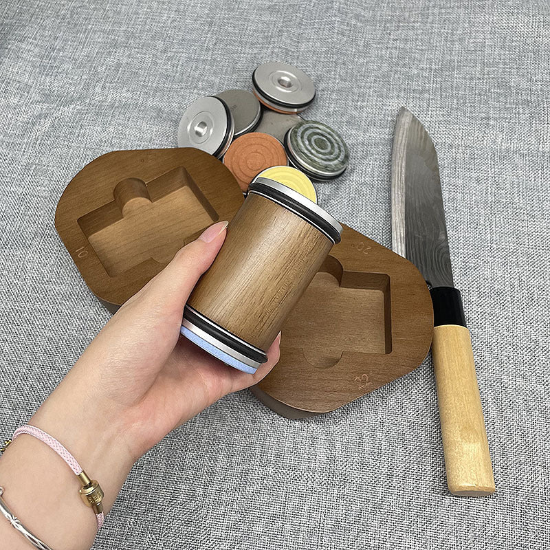 Three-Angle Roller Sharpener